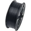 Gembird Flashforge ABS plastikas filamentas | 1.75 mm diameter, 1kg/spool | Juodas