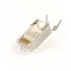 GEMBIRD Shielded modular CAT7 pass-through type plug 15u auksinis plated 10 pcs per bag