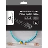 „Gembird Cables“ daugiamodis dvipusis šviesolaidinis kabelis OM4 50/125, LC/LC, 2 m