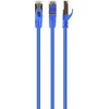 GEMBIRD PP6A-LSZHCU-B-5M patchcord RJ45 kat.6A SFTP LSZH 5m mėlynas