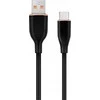 Gembird Cablexpert | Aukščiausios kokybės silicio C tipo USB įkrovimo ir duomenų kabelis, 1,5 m | CC-USB2S-AMCM-1.5M-BK
