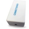 GEMBIRD NCA-LSAS6-01 Gembird RJ45/RJ45 in-line jungtis cat.6, LSA (Krone), FTP, ekranuotas, sidabrinis
