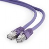 Gembird RJ-45 / RJ-45, Cat 6A, S / FTP, violetinė, 5m (PP6A-LSZHCU-V-5M)