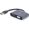 Gembird USB 3.0 į HDMI ir VGA adapteris