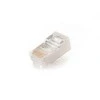 GEMBIRD PLUG5SP/50 Gembird ekranuotas modulinis kištukas 30u auksiniu dengtas, 50 vnt, vientisas ir suvytas