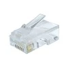 GEMBIRD LC-8P8C-002/50 Gembird LAN modulinis kištukas 8P8C kietam CAT6 LAN kabeliui, 30U 50 vnt.