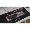 Klaviatūra Genesis Lead 300 rožinė Double Shot Keycaps