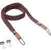 Genius C-ROPE Dirželis do aparatu Traveler su Paracordu 100cm Raudona Dots retail