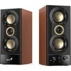 Kompiuterio kolonėlės Genius garsiakalbiai SP-HF800BT, 2.0, 20W, juoda-ruda, Bluetooth 5.3
