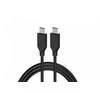 Genius nabíjecí kabelis ACC-C2CC-3A, 150cm, USB-C na USB-C, 3A, PD60W, opletený, černý