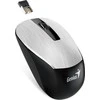 Pelės Genius Pelės NX- 7015, 1600DPI, 2.4 [GHz], optinis, 3rd, belaidis USB, sidabro, AA
