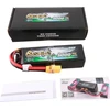 Gens ace G-Tech 5000 mAh 14.8 V 4S1P 60C Lipo baterijų paketas su XT90 Plug-Bashing serija