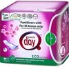 GENTLE DAY ekologiški drėgmę sugeriantys įklotai su anijonų juostele ECO FAR-IR Anion, 20 vnt.