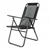 KEMPINGO KĖDĖ PLATINET 62X45X102 CM JUODA 46140