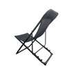 PLATINET CAMPING SUNBED 52X77X90 cm Juodas 46138