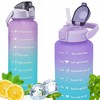 Gertuvė Buteliukas SPORTOWA / MOTYWACYJNA BIDON REFILL FIOLETOWO-Mėlynas 2000ml
