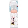 Gertuvė Minnie Mouse Mickey Mouse buteliukas su šiaudų mėlyna spalva