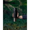 Gertuvė Wessper Filtruojantis butelis Wessper B2 STAINLESS STEEL Actitex™ 1000ml Juodas (WES276-1000-BK_K)