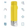 Gertuvė Wessper Filtravimo butelis B2 STAINLESS STEEL Actitex™ 1000 ml Geltonas (WES276-1000-YL_K)