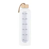 Feiyu Tech Gėrimo Butelis - FeiyuTech KiCA Hydro Stiklas 1000 ml Su Silikono Rankove - Balta