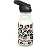 Gertuvė Klean Kanteen Vaikiškas „Kanteen Classic Narrow“ (atverčiamas sportinis butelis), 355 ml / 12 oz, leopardo rašto