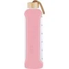 Gertuvė Krups Buteliukas szklana KiCA Hydro Glass 1000 ml - rožinė.