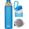 Gertuvė Majestic Sport Tritano butelis Okosei Mat 750 ml mėlynas