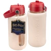 Gertuvė Paladone PALADONE Harry Potter Szklana Buteliukas su Silikonowym Dėklas (800 Ml) Hogwarts