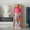 Gertuvė „Quokka Ice“ – „Ecozen“ vandens buteliukas 720 ml (raudonos gėlės)
