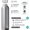 Gertuvė Quokka Pilkas izoliuotas buteliukas 630ml