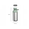 Gertuvė Rosti Mepal Mepal Vita Buteliukas na wodę plieninė 500 ml Nordic Sage 107740094700