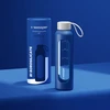 Gertuvė Wessper stiklinis butelis B1 borosilikatinis 500 ml tamsiai mėlynas (WES260-500-NB-NEW)