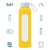 Gertuvė Wessper Stiklinis butelis Wessper B1 borosilikatinis 500 ml Sun (WES260-500-YL-NEW)