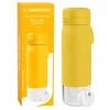 Gertuvė Wessper B2 GLASS Actitex™ filtro butelis 700 ml, geltonas (WES270-700-YL_K)