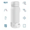 Gertuvė Wessper B2 GLASS Actitex™ filtro butelis, 500 ml, baltas (WES270-500-WH_K)