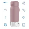 Gertuvė Wessper Buteliukas filtrująca B2 GLASS Actitex™ 500ml Rožinė (WES270-500-PK_K)