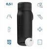 Gertuvė Wessper Buteliukas filtrująca B2 TRITAN Actitex™ 500ml Juodas (WES273-500-BK_K)