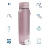 Gertuvė Wessper Buteliukas filtrująca B2 TRITAN Actitex™ 1000ml Rožinė (WES273-1000-PK_K)