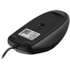 Gett GETT GCQ EasyMouse pelė, plastikinė, su ratuku, IP68, atspari vandeniui, galima dezinfekuoti, optinė, USB, juoda