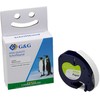 G&G G&G Schriftband 12mm x 4m sw-ws komp. m. Dymo S0721520/ 91220