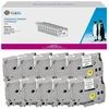 G&G G&G 20101 etikečių juostos Juoda ant baltos TZe