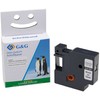 G&G Taśma 12mm x7m sw-tr. Kompatybilna su. Dymo D1/ 45010/ S072050