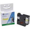 G + G G&G juosta 12mm x 7m sw-gb Komp. m. Dymo D1/ 45018/ S072058