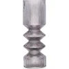 Gift Decor Glass vamzdinė vaza, stiklas su grioveliais, 8 x 23 cm