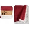 Gift Decor Fleece antklodė rožinė balta (130 x 170 cm)