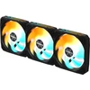 Wentylator Gigabyte GIGABYTE ventilátor EZ CHAIN FAN 3-PACK, 3x120mm, juoda