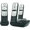 Telefonas - Gigaset A690A Trio DECT telefonas su atsakikliu, juodas