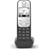 GIGASET A690HX juodas 5,1 cm 2 colių juodai baltas grafinis ekranas Laisvų rankų telefonų knyga DECT bazinėms stotims ir maršrutizatoriams