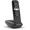 GIS Gigaset AS690 Analoginio ryšio / DECT telefonas Skambintojo ID Juoda