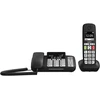GIS Gigaset DL780 Plus Analoginio ryšio / DECT telefonas Skambintojo ID Juoda